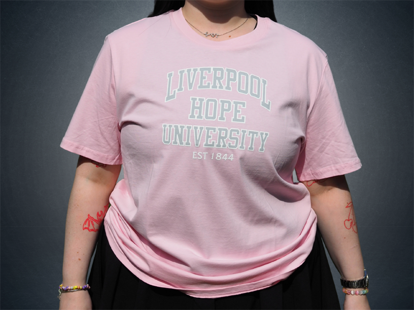 Cotton Pink Liverpool Hope Tee